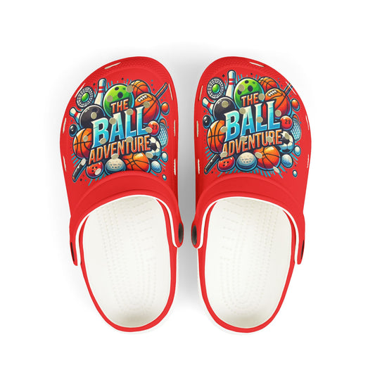 The Ball Adventure Kids Crocs Red