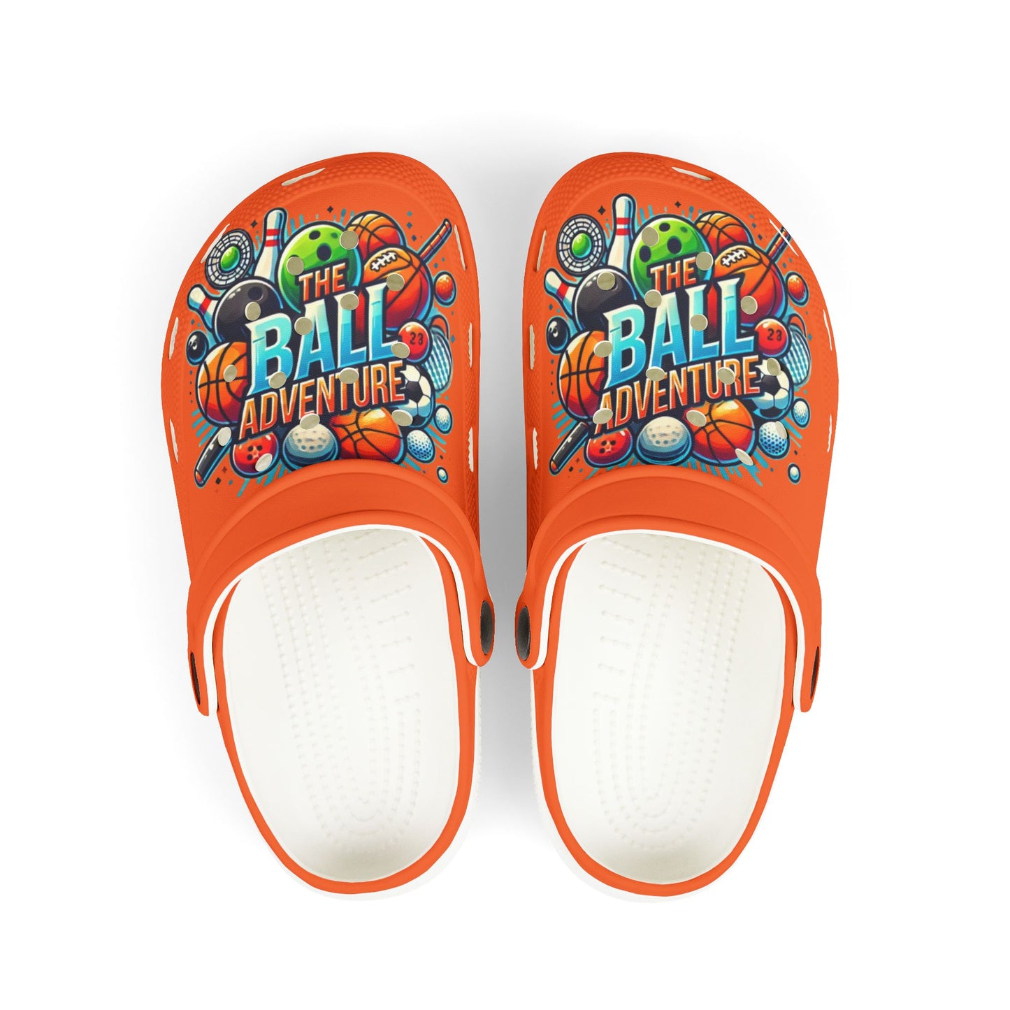 The Ball Adventure Kids Crocs Orange