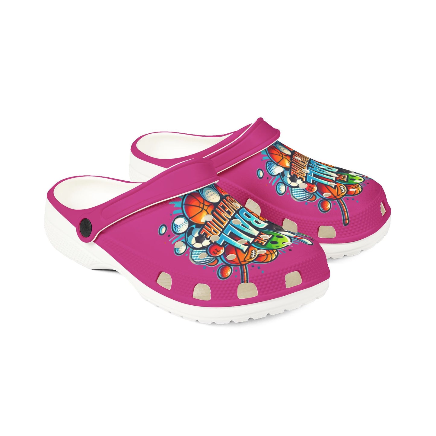 The Ball Adventure Adult Crocs Pink