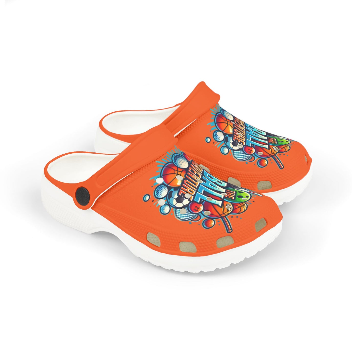 The Ball Adventure Kids Crocs Orange