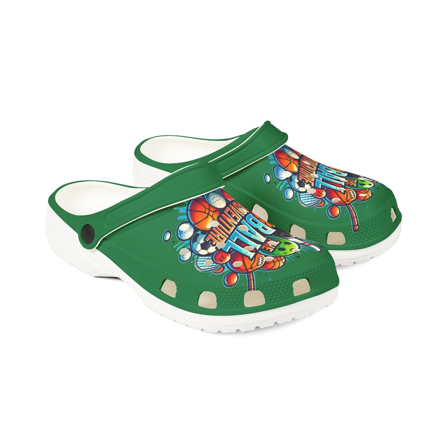 The Ball Adventure Adult Crocs Green