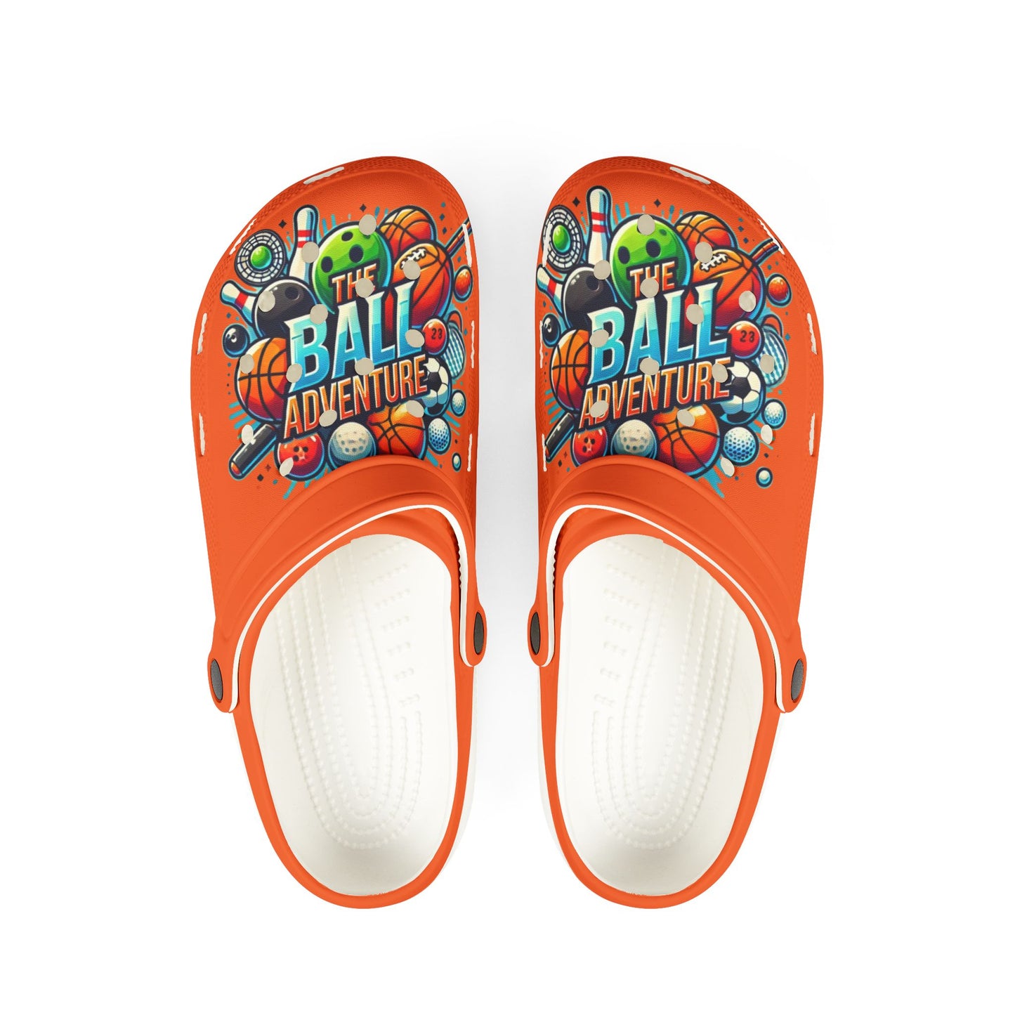 The Ball Adventure Adult Crocs Orange