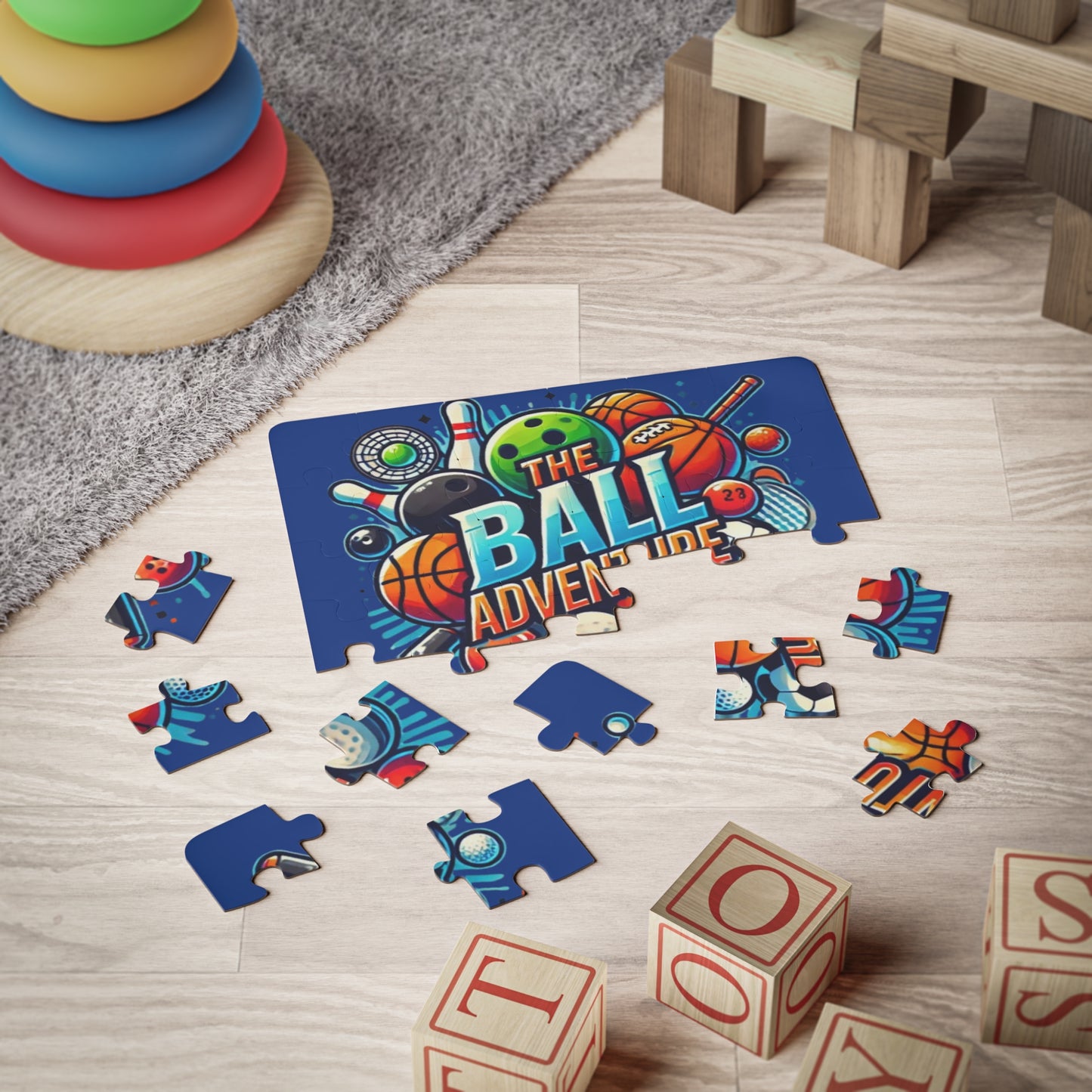 The Ball Adventure Kids Puzzle