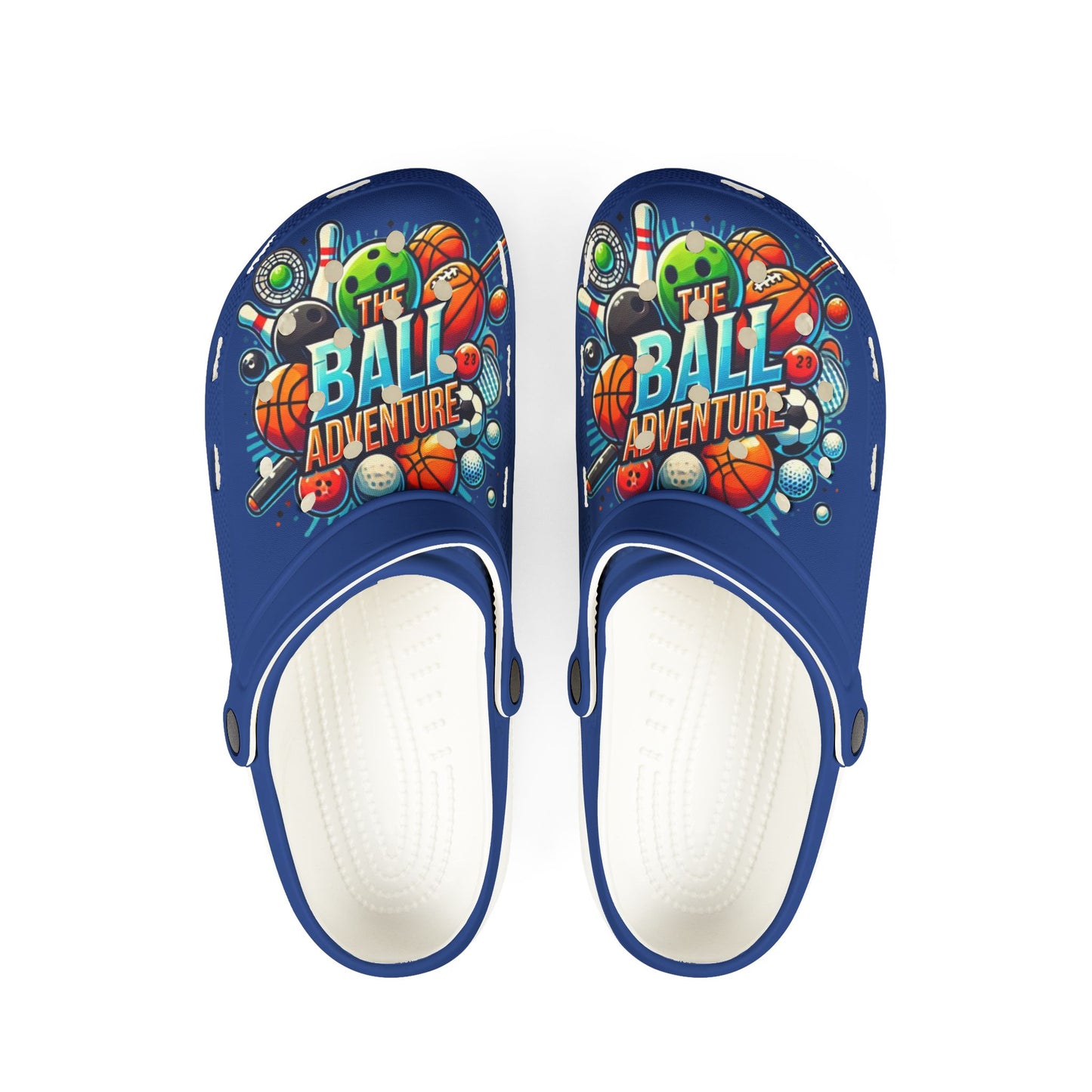 The Ball Adventure Adult Crocs Blue