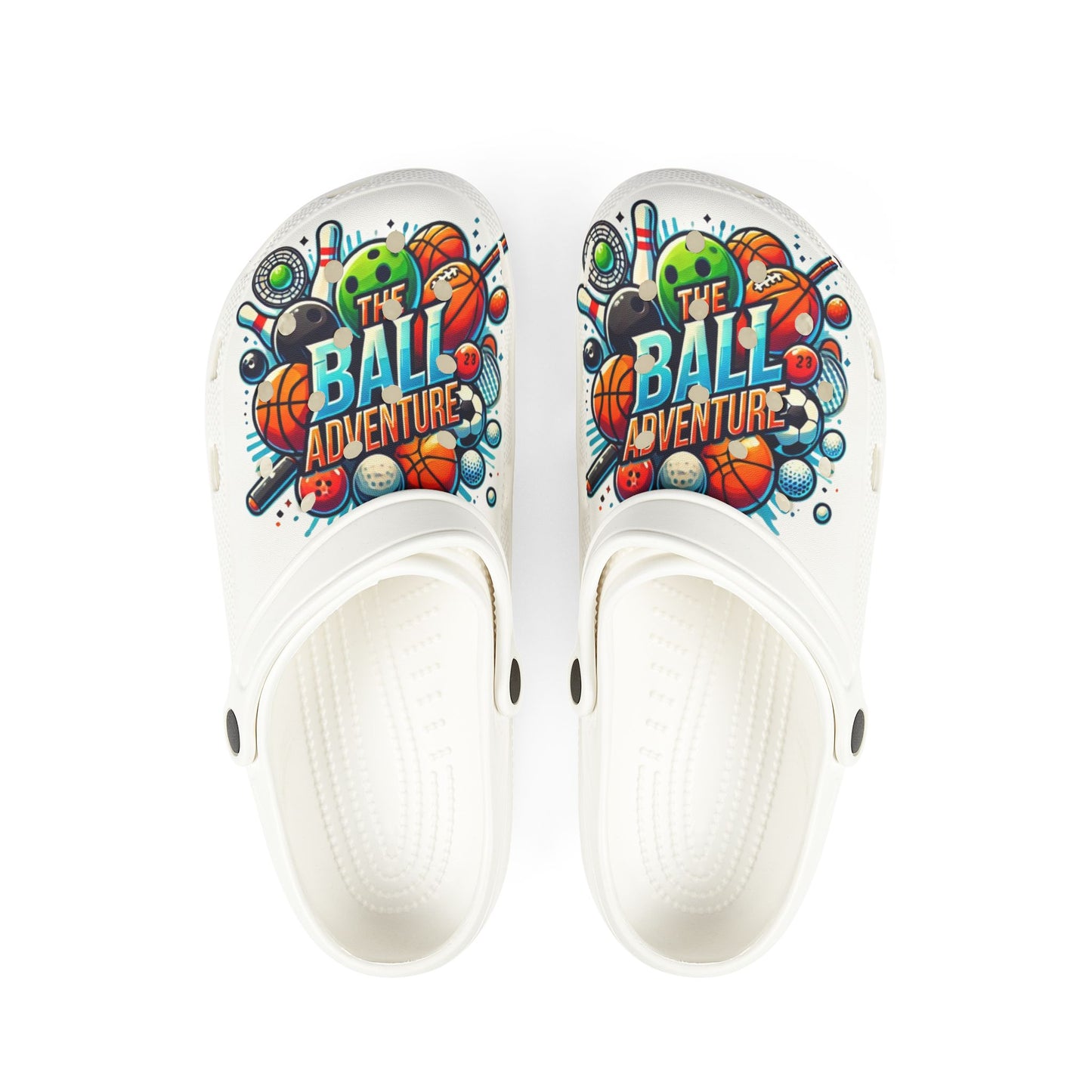 The Ball Adventure Adult Crocs White