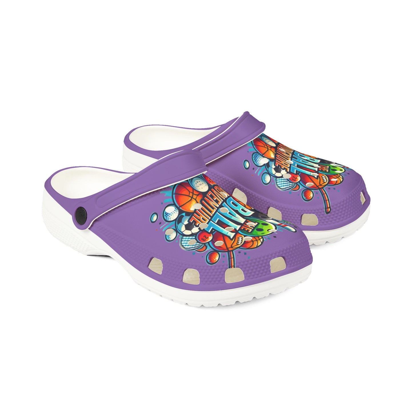 The Ball Adventure Adult Crocs Purple