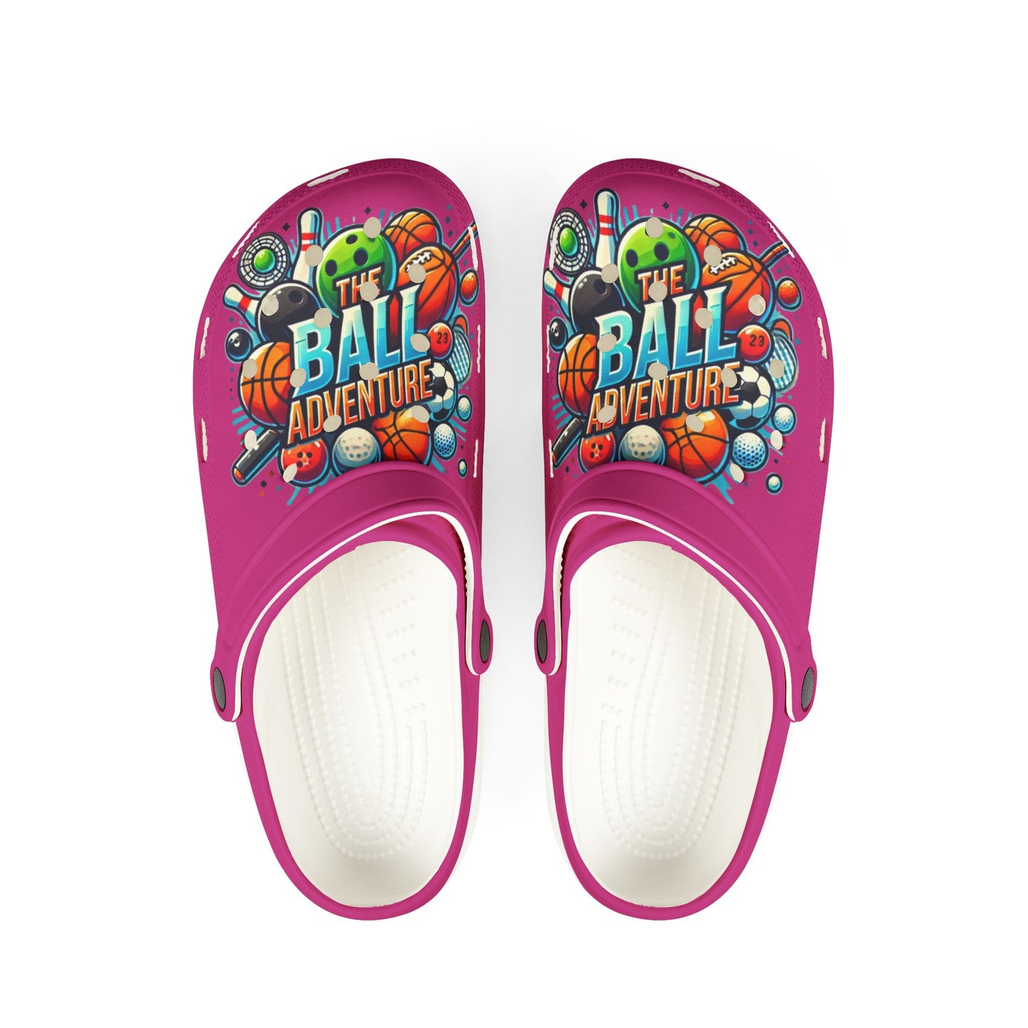 The Ball Adventure Adult Crocs Pink