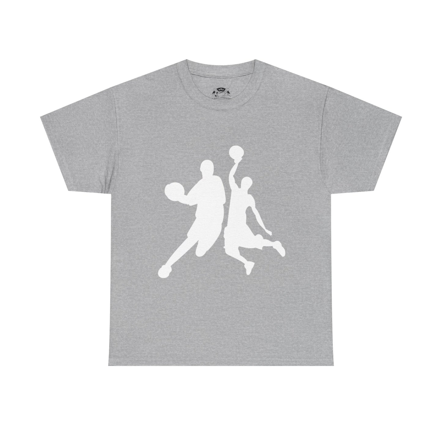 The Ball Adventure Heavy Cotton Basketball Tee