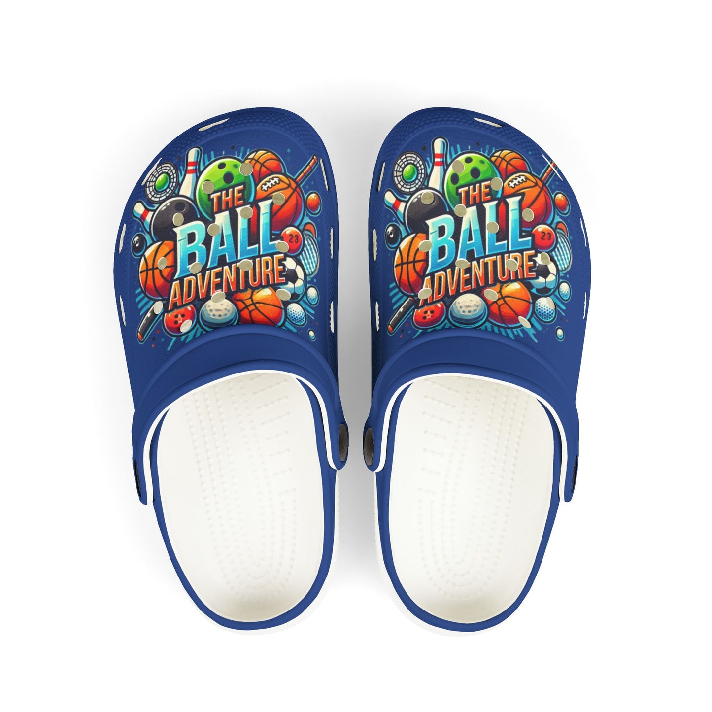 The Ball Adventure Kids Crocs Blue