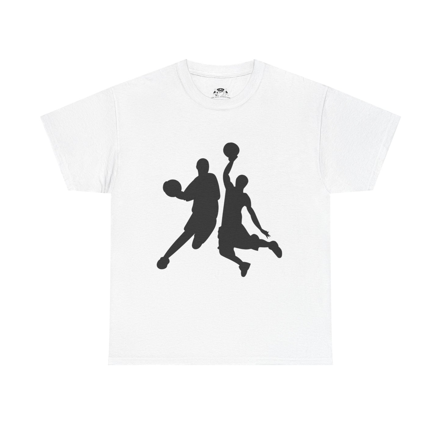 The Ball Adventure Heavy Cotton Basketball Tee