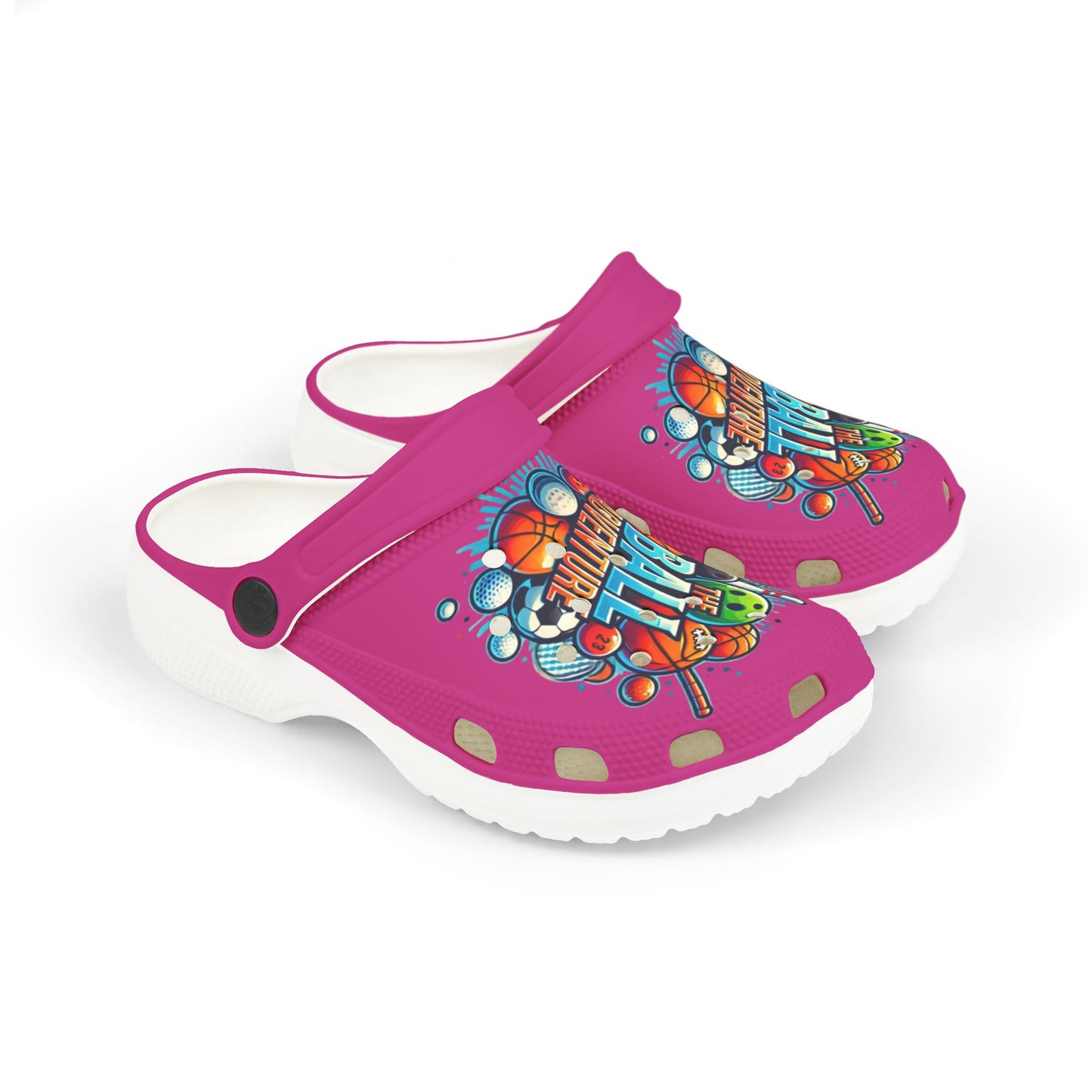 The Ball Adventure Kids Crocs Pink