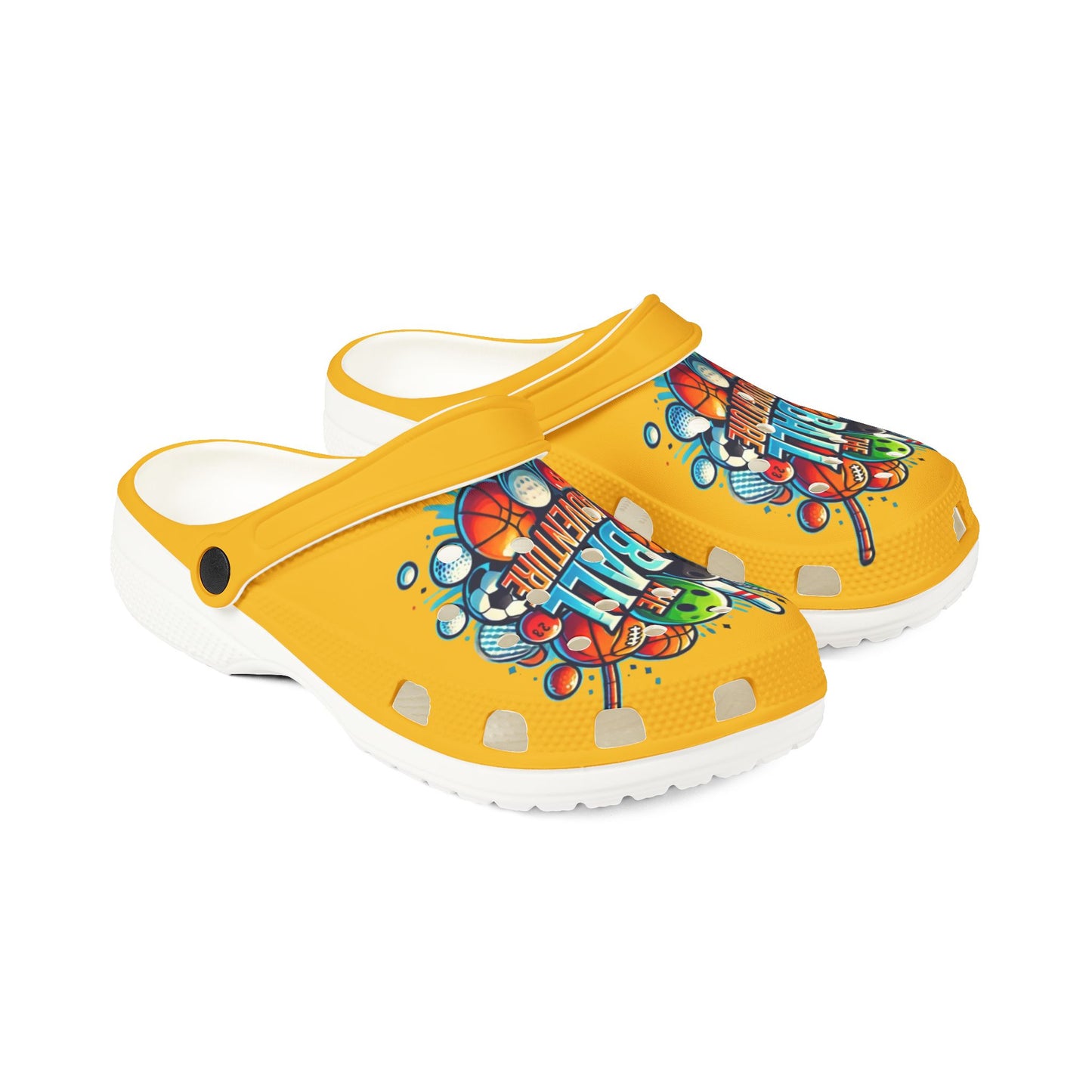 The Ball Adventure Adult Crocs Yellow