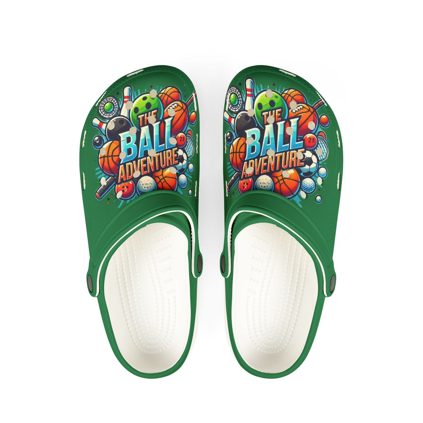 The Ball Adventure Adult Crocs Green