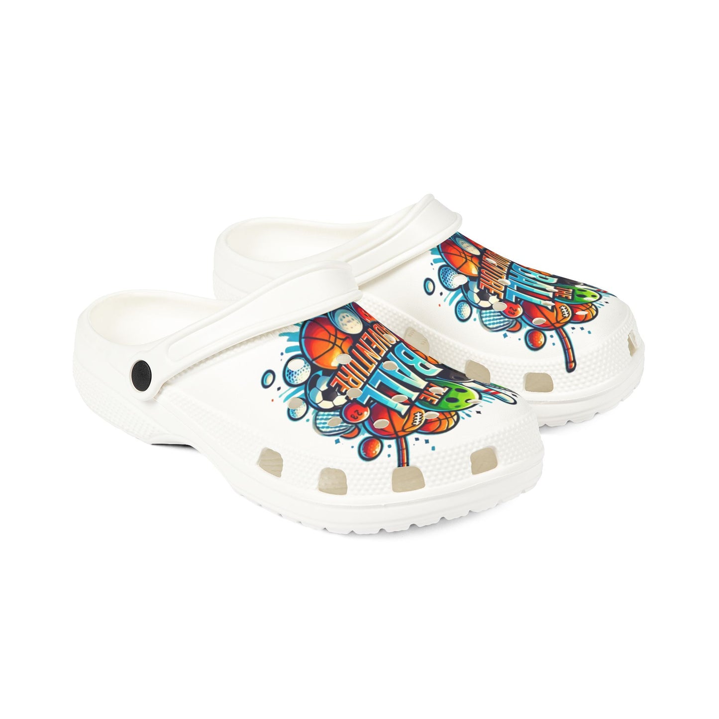 The Ball Adventure Adult Crocs White