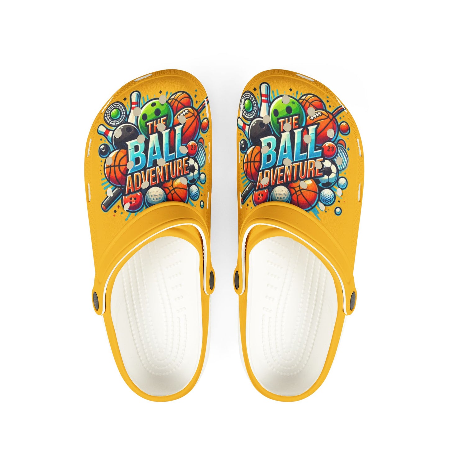 The Ball Adventure Adult Crocs Yellow