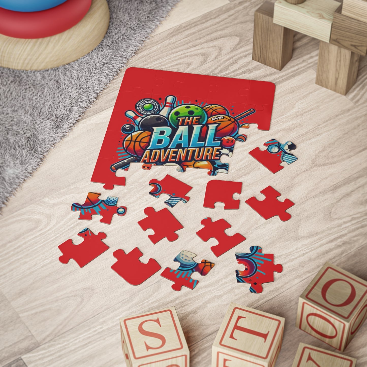 The Ball Adventure Kids Puzzle