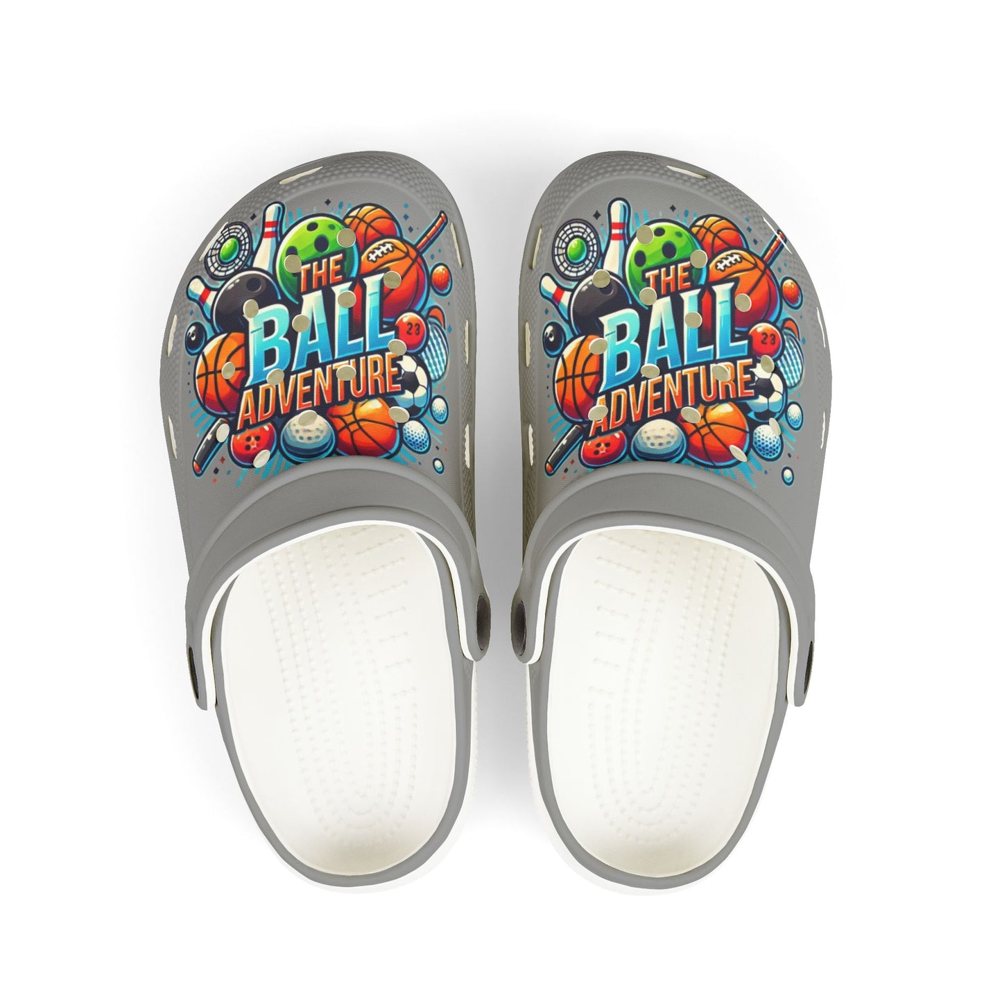 The Ball Adventure Kids Crocs Gray